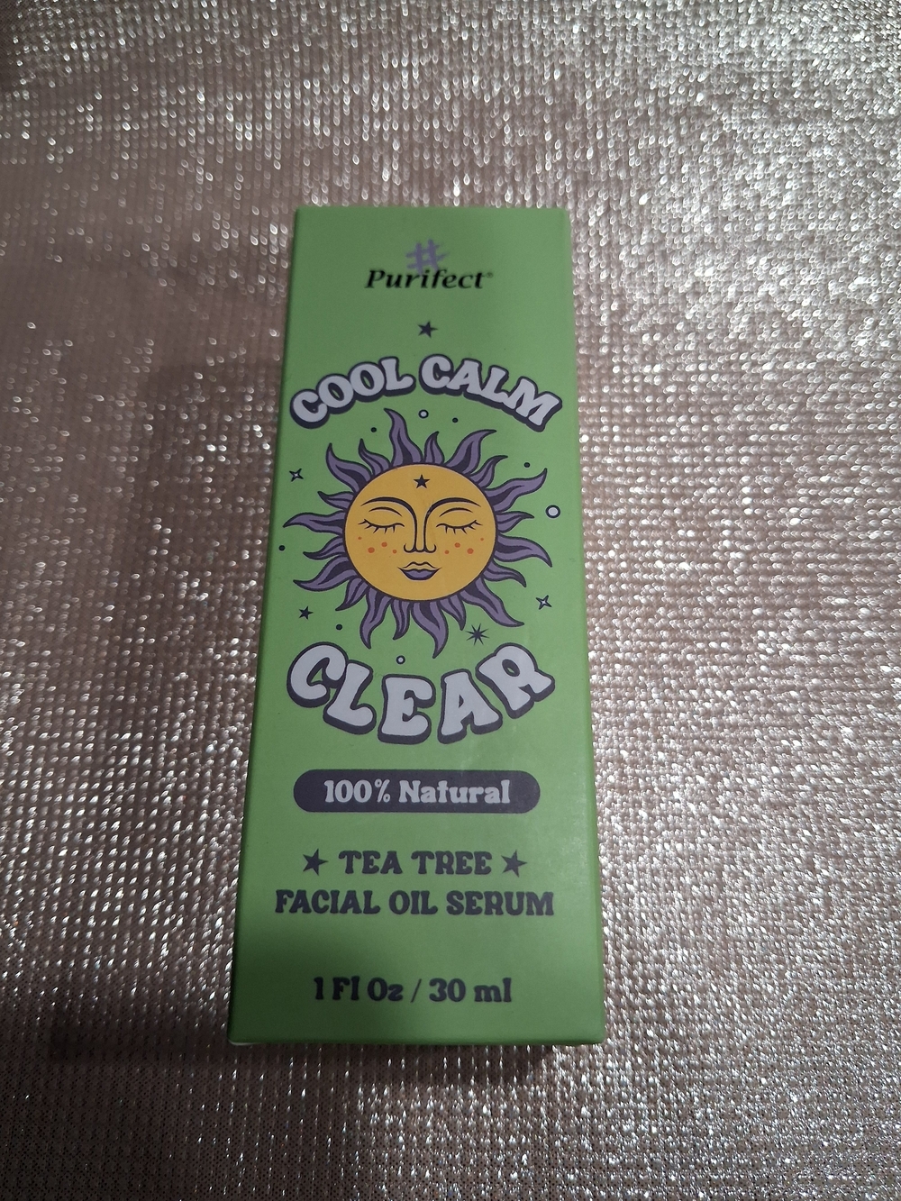 Cool Calm Clear Tea Tree Facial Oil Serum — Green